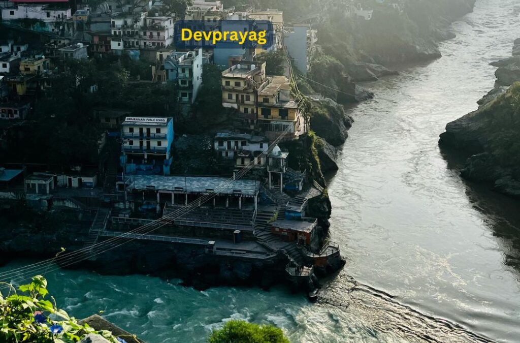 Devprayag taxi service from Rishikesh through beautiful mountain roads to see the origin of ma Ganga