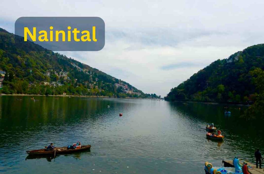Stunning view of Naini Lake in Nainital, captured during a relaxing trip with Rishikesh Taxi Service. Book your taxi service in Rishikesh for a comfortable and hassle-free journey to Nainital with Rishikesh Taxi.