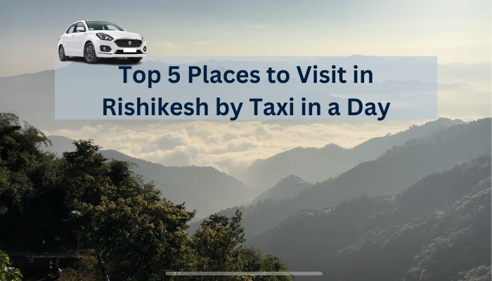 visit in rishikesh by taxi in a day